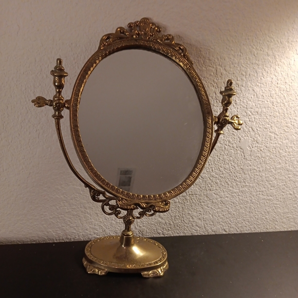 STUNNING Art Noveau Ornate Brass 14